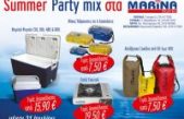 Summer Party Mix 2012 στα MARINA Stores