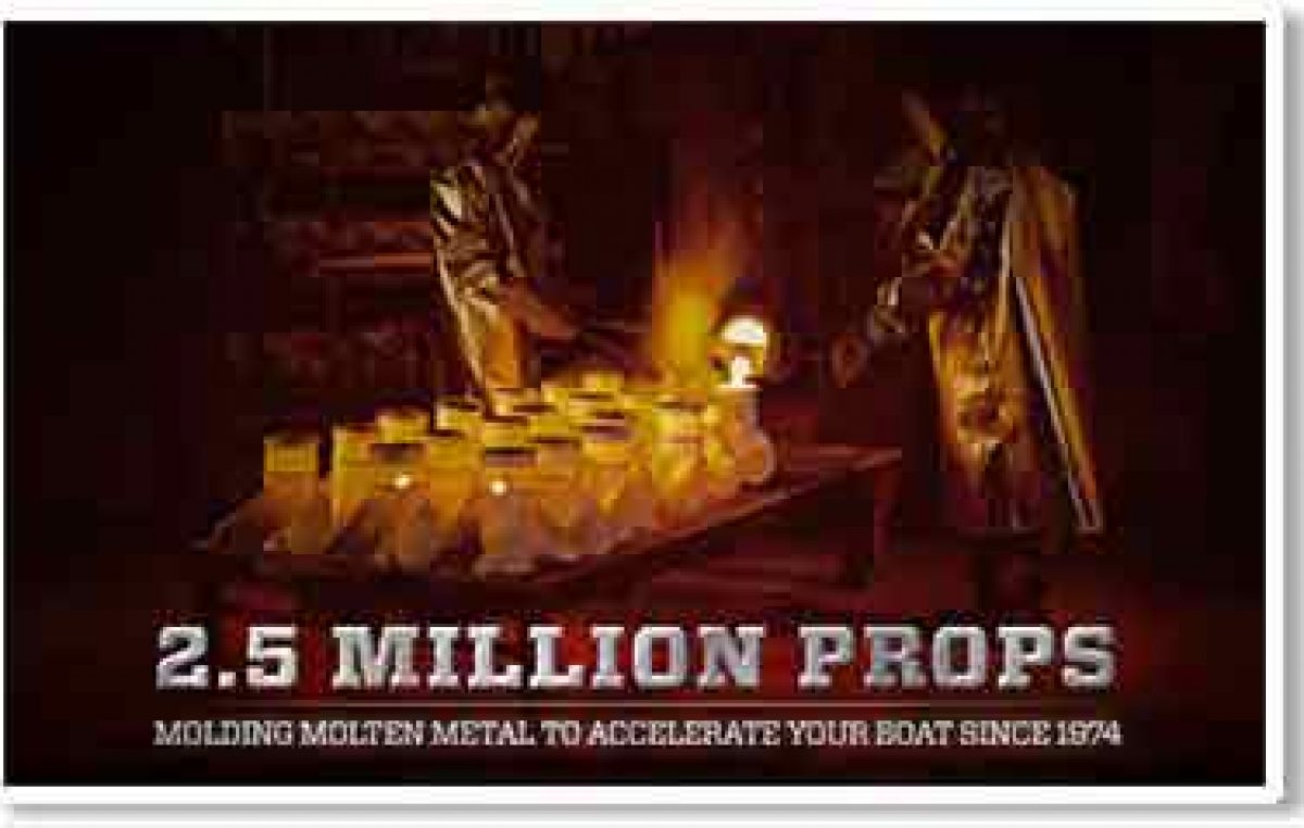Η Mercury Marine γιορτάζει 2,500.000  έλικες!