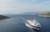 Η ΤΟΠ μανούβρα του Εξπρές Πήγασος στο λιμάνι Μεστών Χίου #βίντεο
